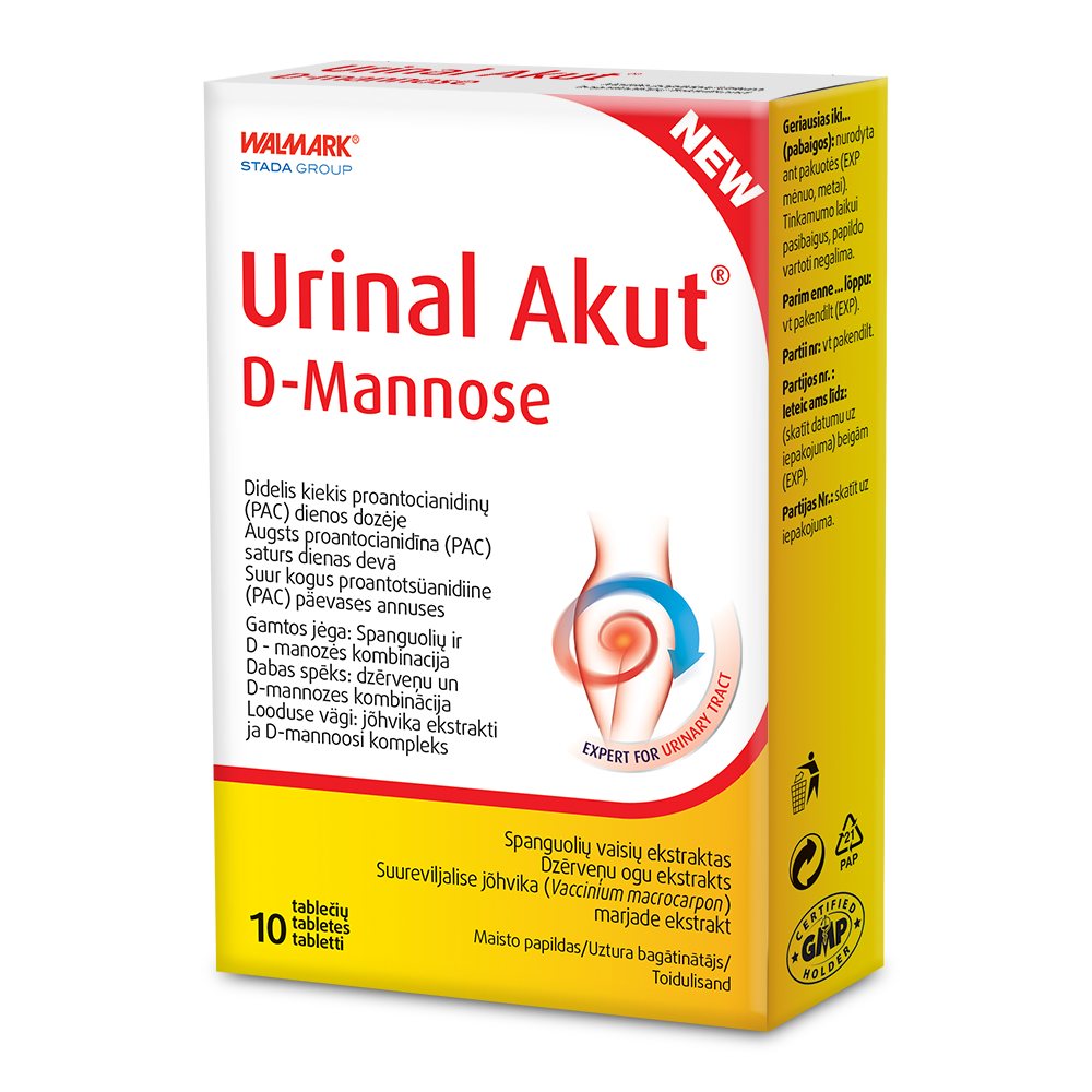 Urinal Akut D-Mannose